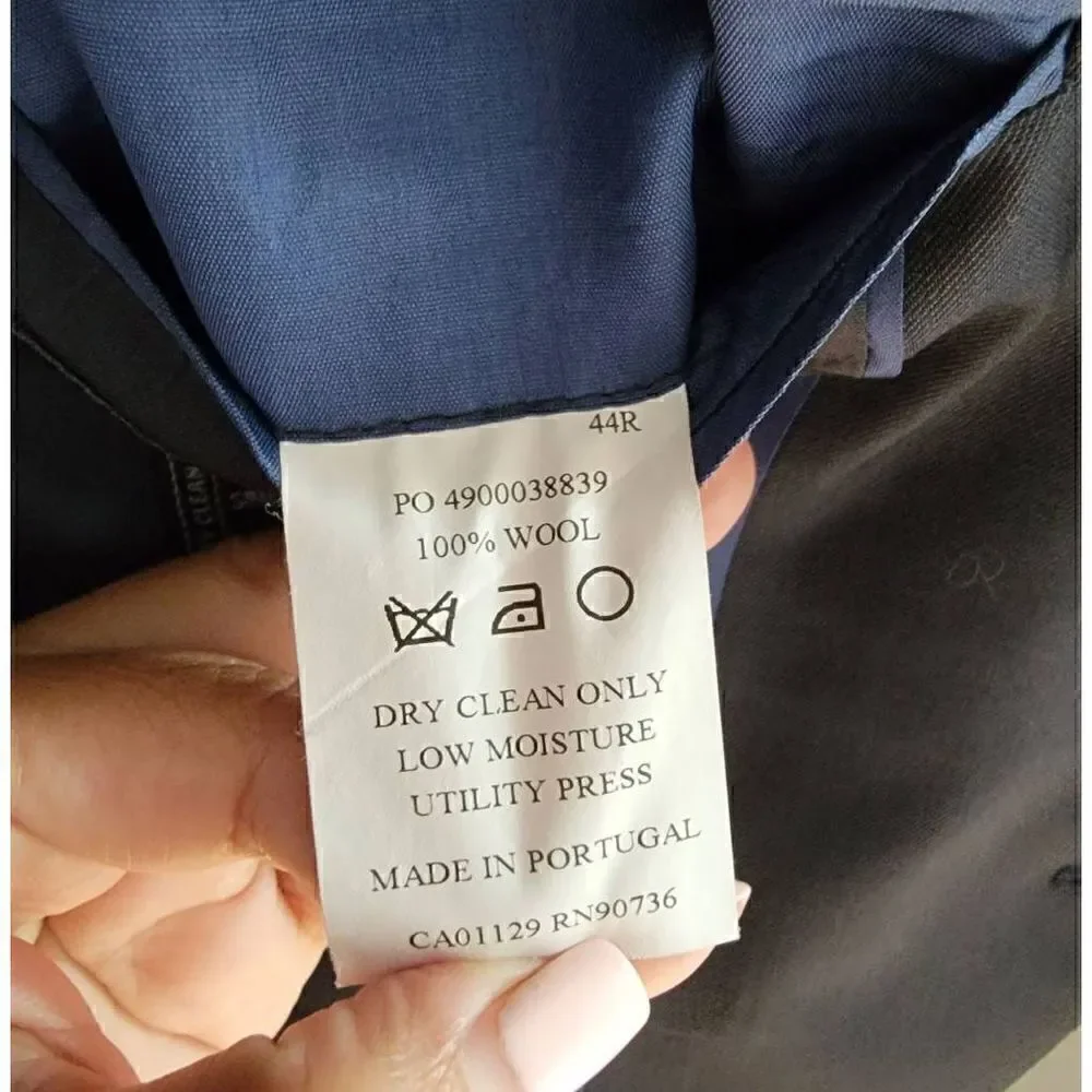John Varvatos Bedford Wool Sportcoat 44R